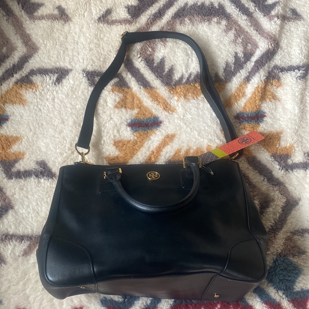 NWT Tory Burch Robinson Mini Double-Zip Tote - Picture 7 of 16